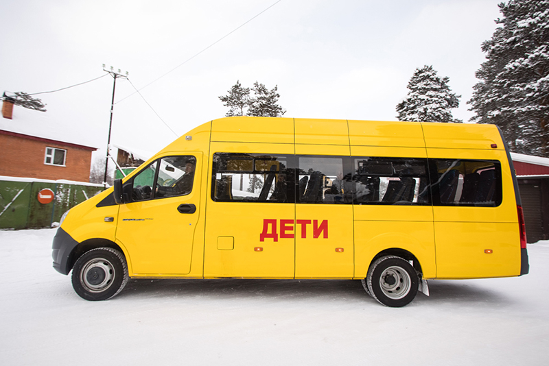 В Сургутском районе запустили новый маршрут школьного автобуса.